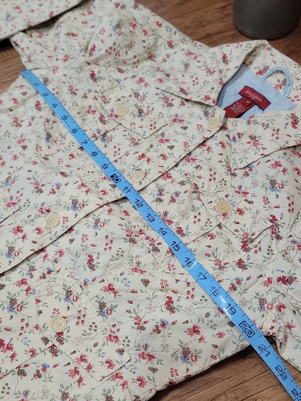 Sundance Floral Button-Up Shirt Jacket - Picture 11 of 16